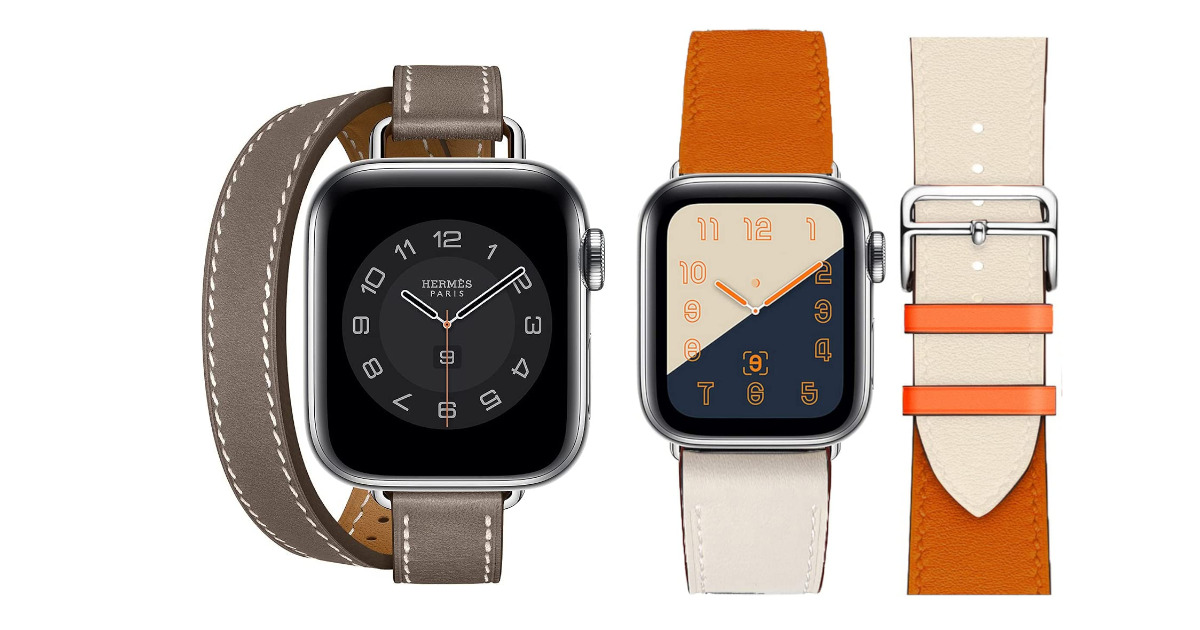 523 Apple Watch エルメス series8 45mm 保証1年半 時計