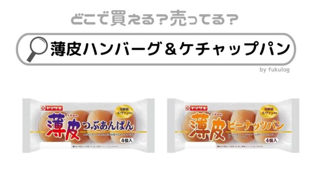 薄皮ハンバーグ＆ケチャップパンはどこで売ってる？販売店まとめ