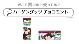 ハーゲンダッツのチョコミントはどこで売ってる？販売店まとめ