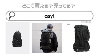 caylの取扱店は？ビッグカメラ？caylザックバックパック販売店舗まとめ